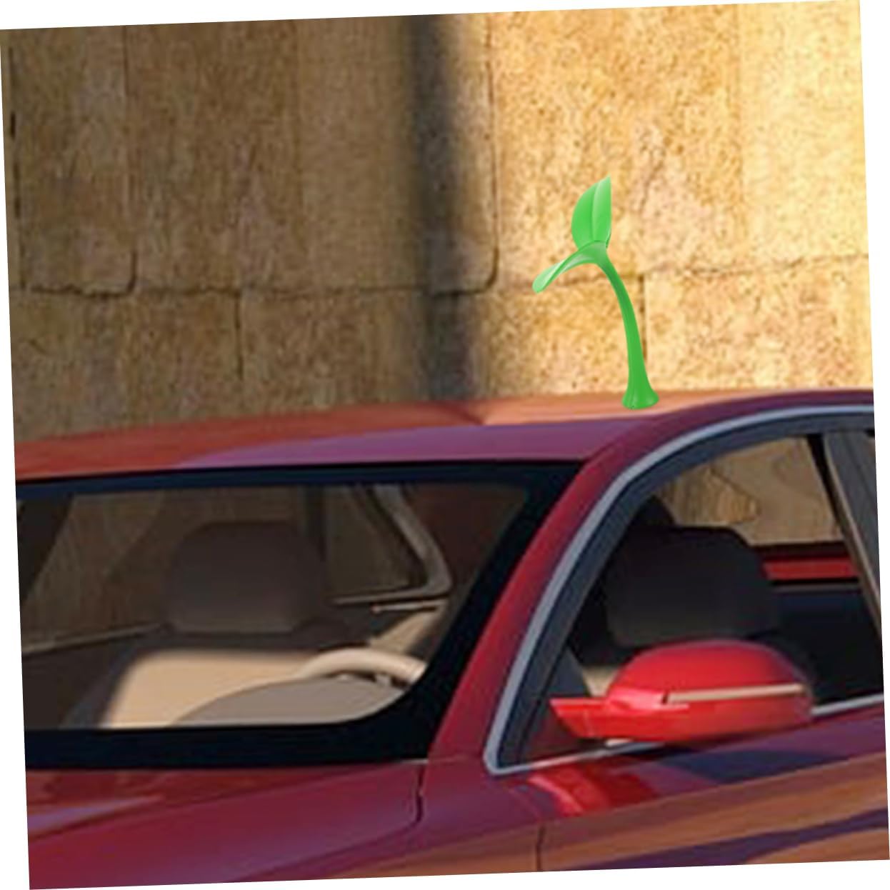 OUNONA Cute Car Roof Decor Antenna Topper for Vehicles Kawaii Car Exterior Ornament Unique and Eye-catching Vehicle Accessory Easy Adhesive Installation Horns