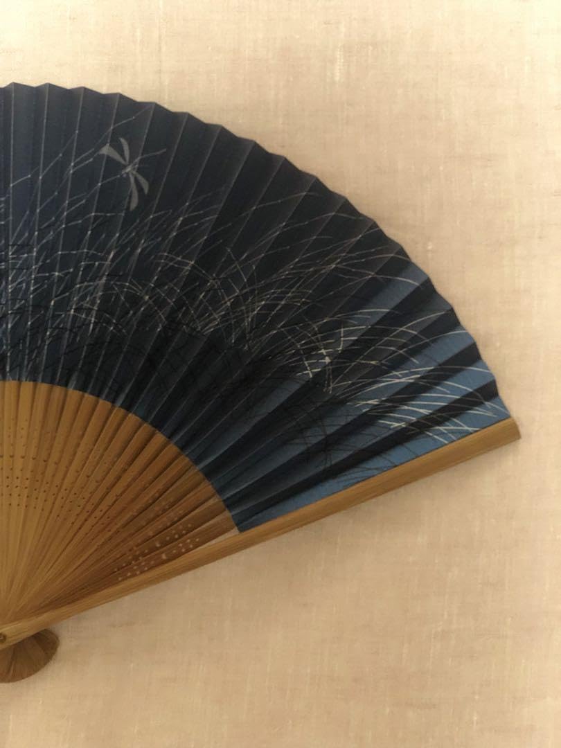 扇子 Amazon.co.jp: 山ニ 扇子 トンボ 蜻蛉 とんぼ 京扇子 紙扇子 お