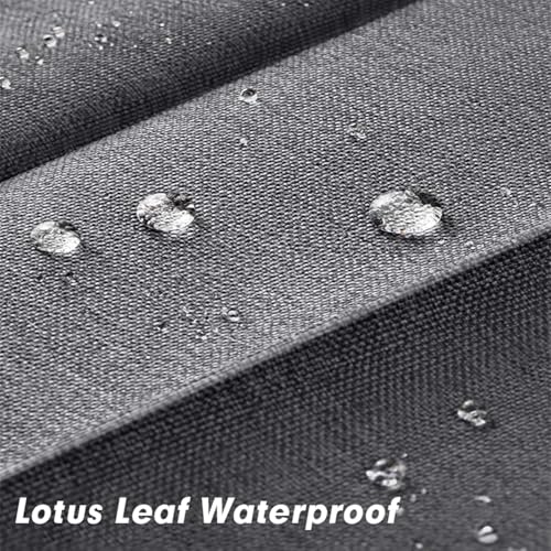 Cortina de ducha de lino impermeable 100x200 para baños modernos ordenados 5