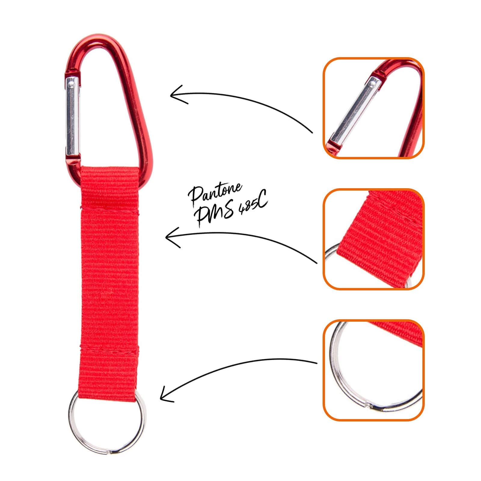 10x Zwart/Blauw/Geel/Bruin Lanyard Lariat Koord Karabijn Touw Sleutelhanger Ring Haak Mobiele Set Charm Houder Tas Accessoires D239 - België