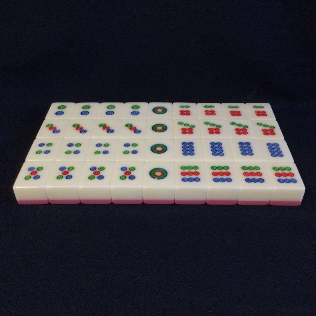 麻雀牌　大（中国） Amazon | Zengxi 麻雀牌 マージャン牌 中国 144タイル麻雀セット