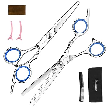 Hair Cutting Scissors Sets, Professional Stainless Steel Hair Cutting Shears Set, Haircut Scissor for Hair Salon, Barber