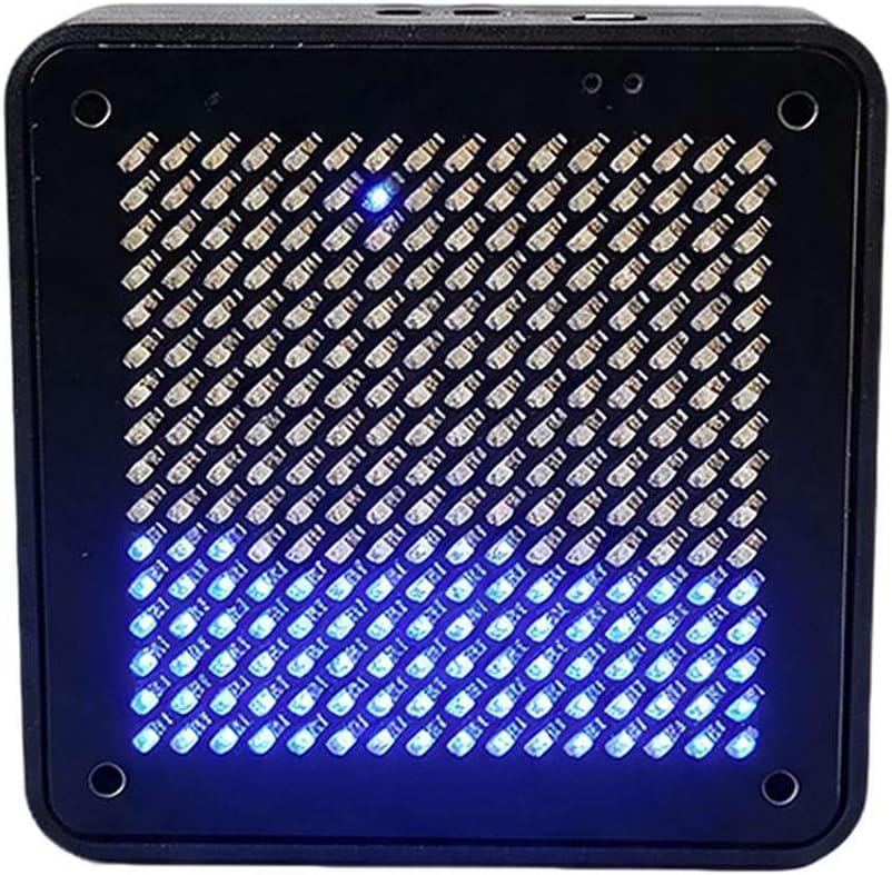 Electronic H ourglass, LED Fluid Simulation Lamp, Stress Relief (Blue)