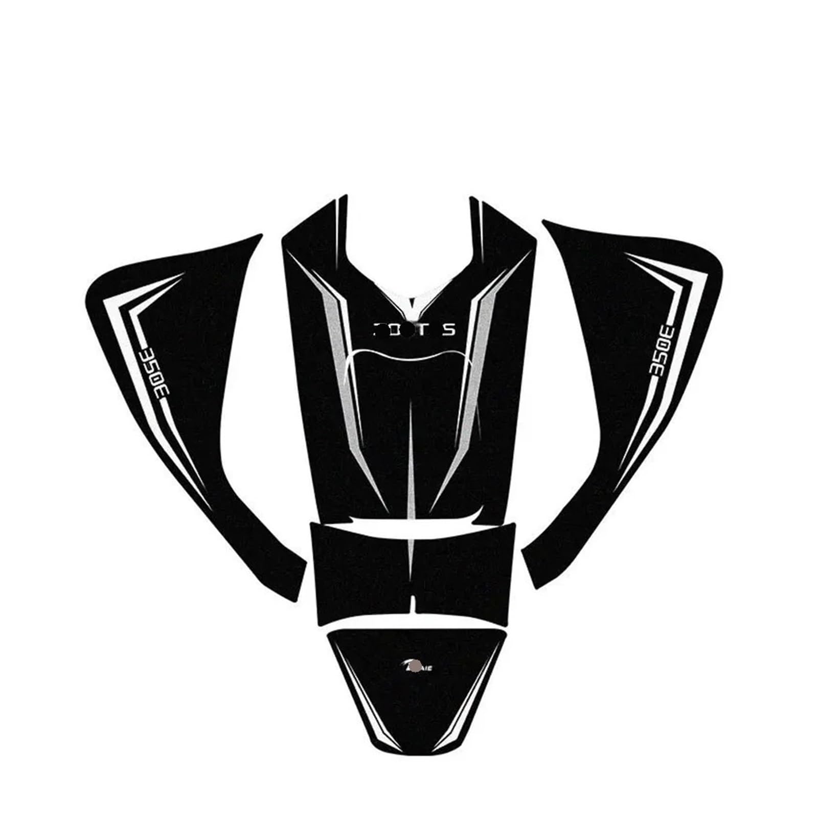 for Zontes 350e Tank Pad Stickers Gasoline Covers Fueltank Protector Tankpad Kit Decals Motorcycle Accesories Bike E E350 350 Gas Stickers Decals