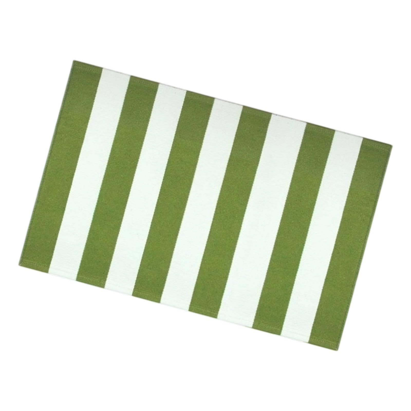 HZBB Stylish Stripes Entryway Mat Crystals Fleece Construction Nonslip Bottom Washable Line Doormat