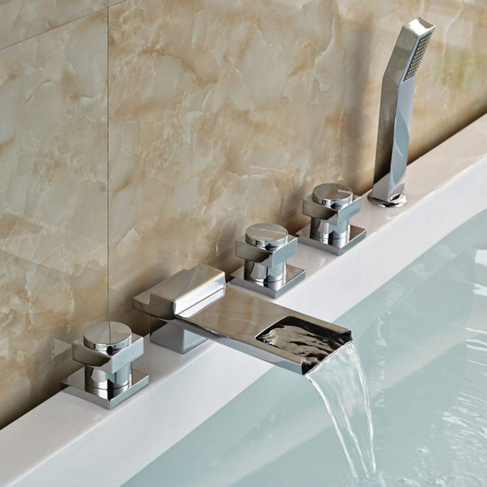 Robinets de baignoire cascade My74 E2 avec douchette pour transformer votre salle de bain