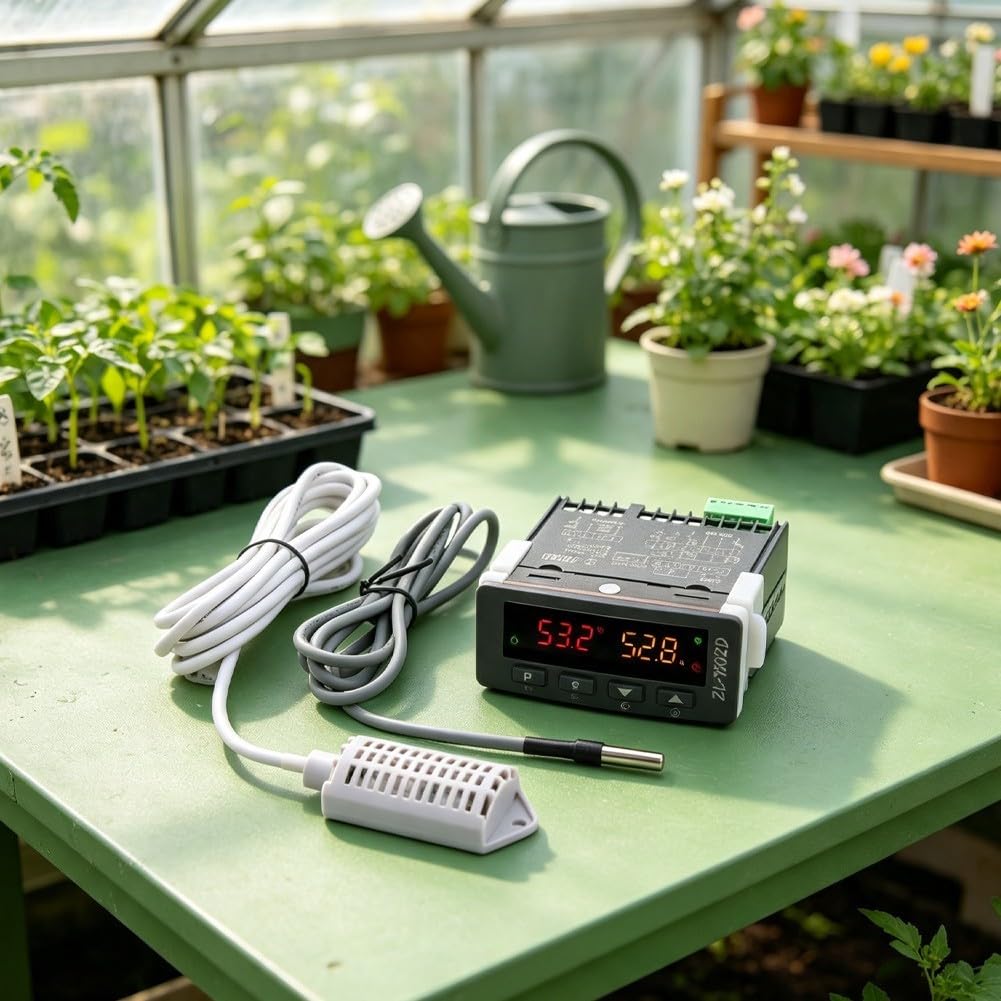 PID Temperatur Luftfeuchteregler 0.01°C Präzision Inkubator