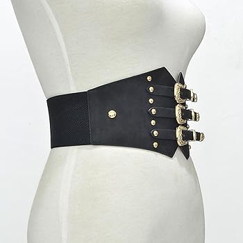 Ceinture amincissante - Style 4 - Femme - Cuir PU - Taille élastique