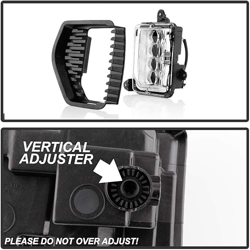 Miniatura 3 de ACANII - Para GMC Sierra 1500 2022 Sierra 1500 Limited 2019-2021, luces antiniebla LED Bumer con interruptor izquierdo+derecho