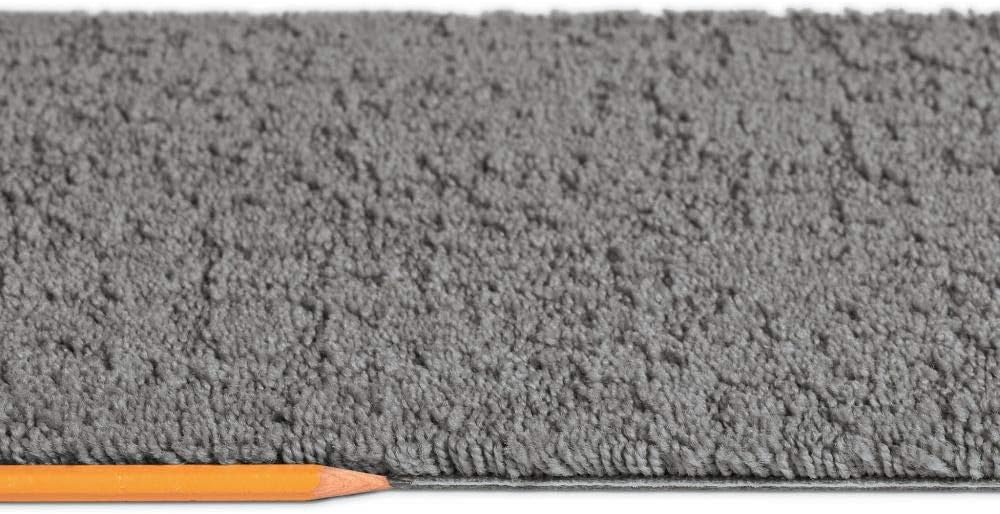 Floorigami, Etched, 9 in. x 36 in. Cut Pile, 0.41 in. Pile Height, Peel and Stick Carpet Tile, Nylon, (10 Tiles), (22.5 sqft/box)