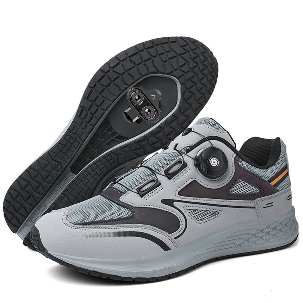 Scarpe da Ciclismo Uomo Donna, Scarpe da Mountain Bike | Scarpe da Equitazione MTB Compatibile con Shimano SPD 2-Bolts Pedals per Interni ed Esterni