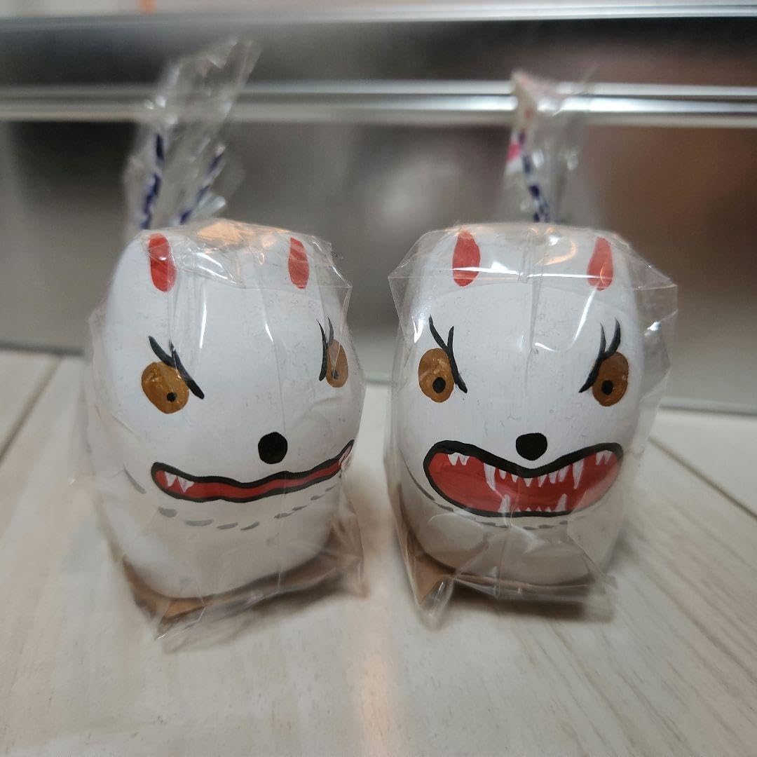 Amazon.co.jp: 三峯神社 三峰オオカミ張子 : ホーム＆キッチン
