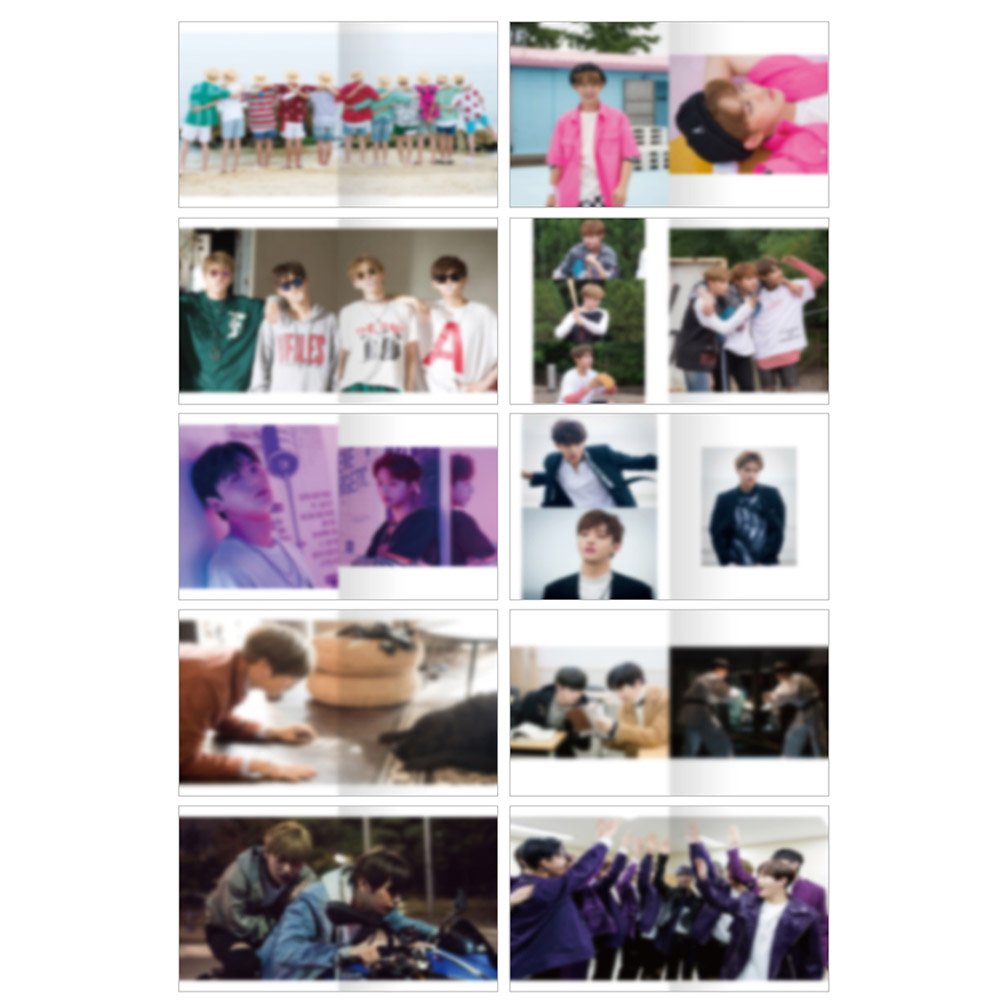 Wanna One フォトエッセイ Amazon.com : [Pre-Order] Wanna ONE Official Photo Essay 308p