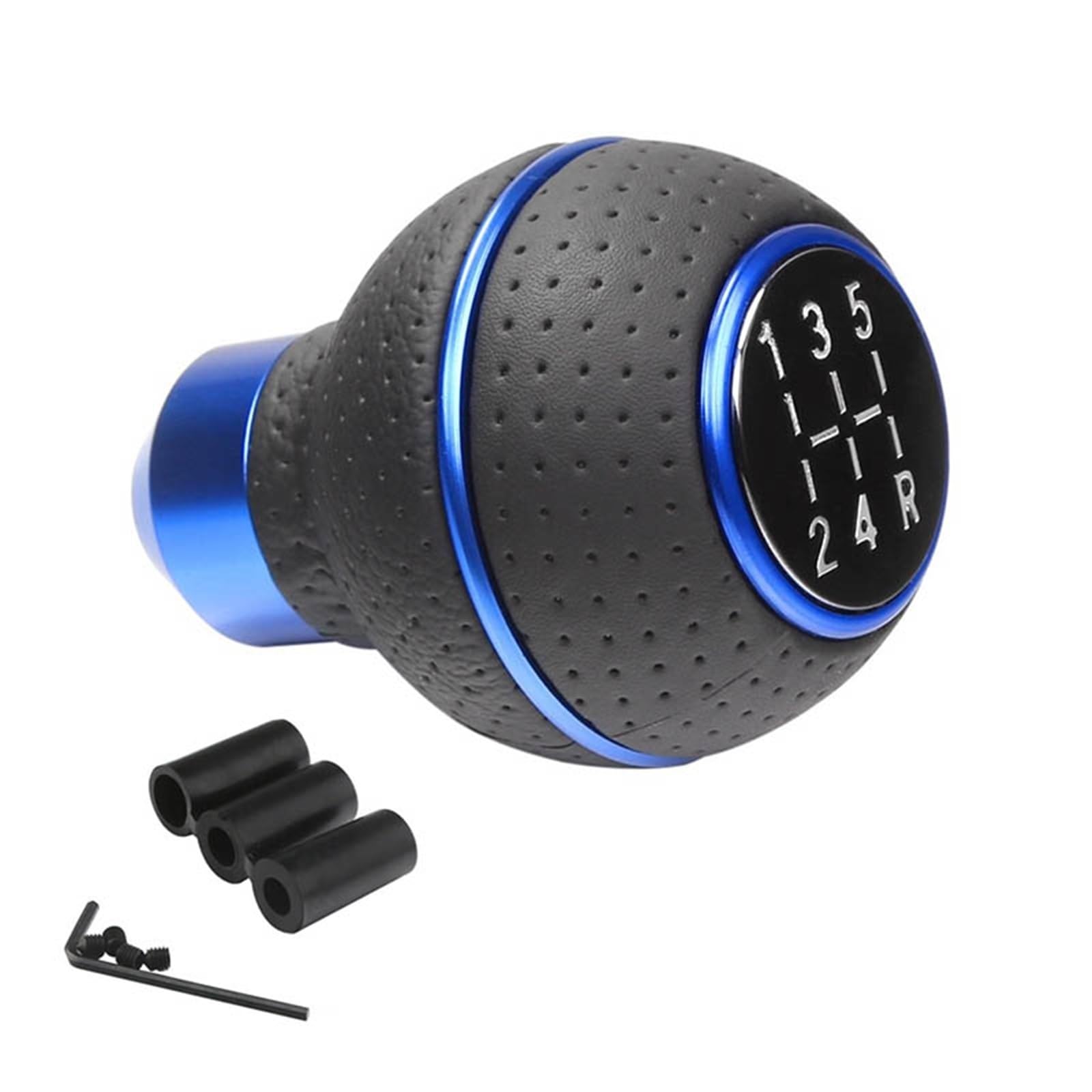 KAIAYGEE Gear Shift Knob Speed Leather Stick Shifter Lever Manual