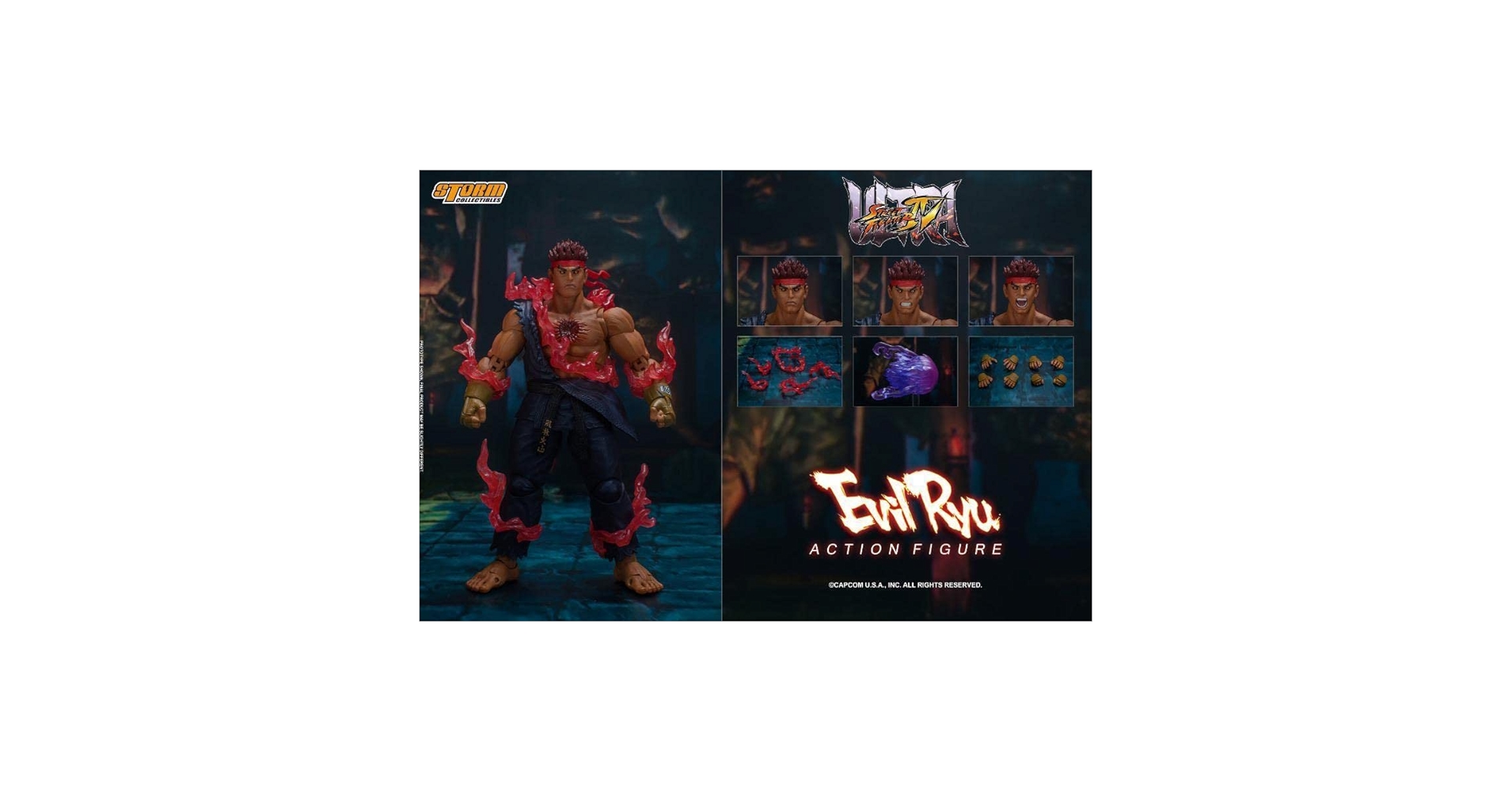 Storm Collectibles ストリートファイター殺意リュウ 限定版 Amazon.co.jp: Storm Collectibles ストリートファイター evil