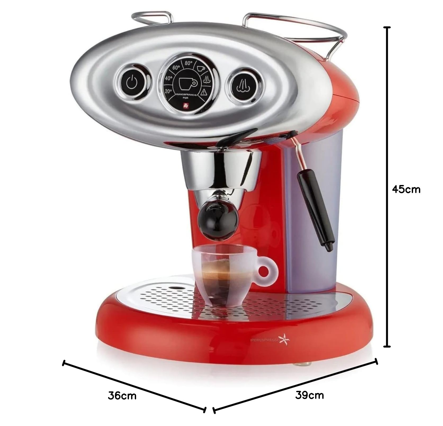 illy Café, Máquina de Café Francis Francis X7.1 com Cápsulas