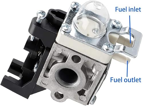 Miniatura 4 de HPENP SRM 225 Carburador para Echo SRM-225 GT225 PAS225 PE225 SHC225 SHC225S PPF225 Recortadora Weedeater piezas con kit de afinación