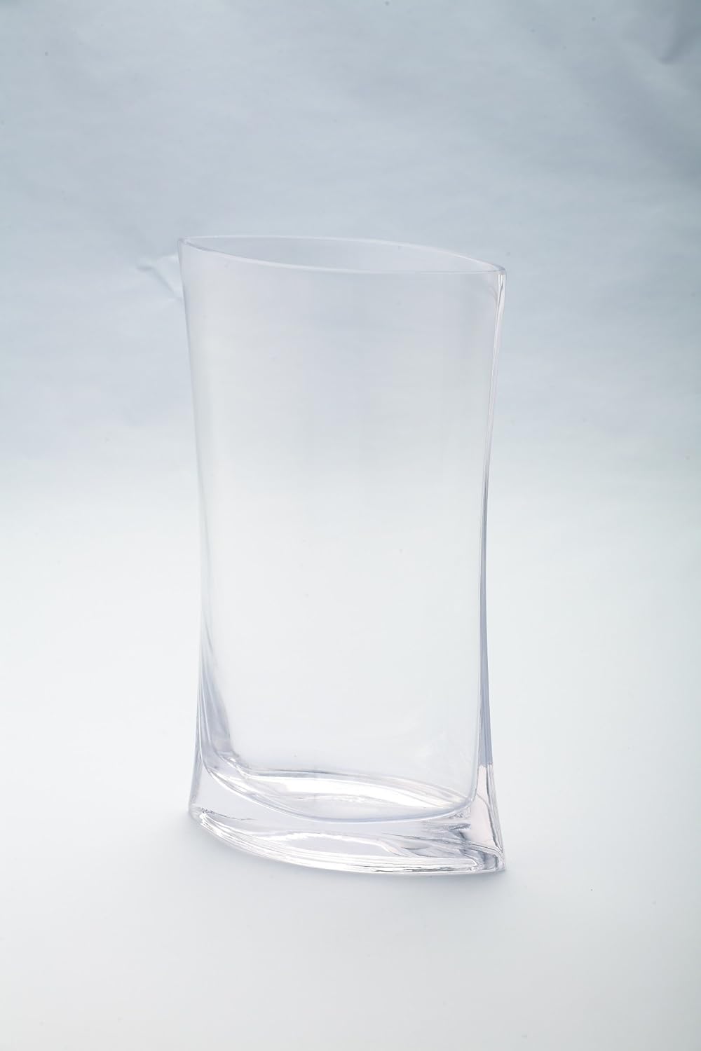 7"X3.5"X11" clear Marquis Shaped Vase