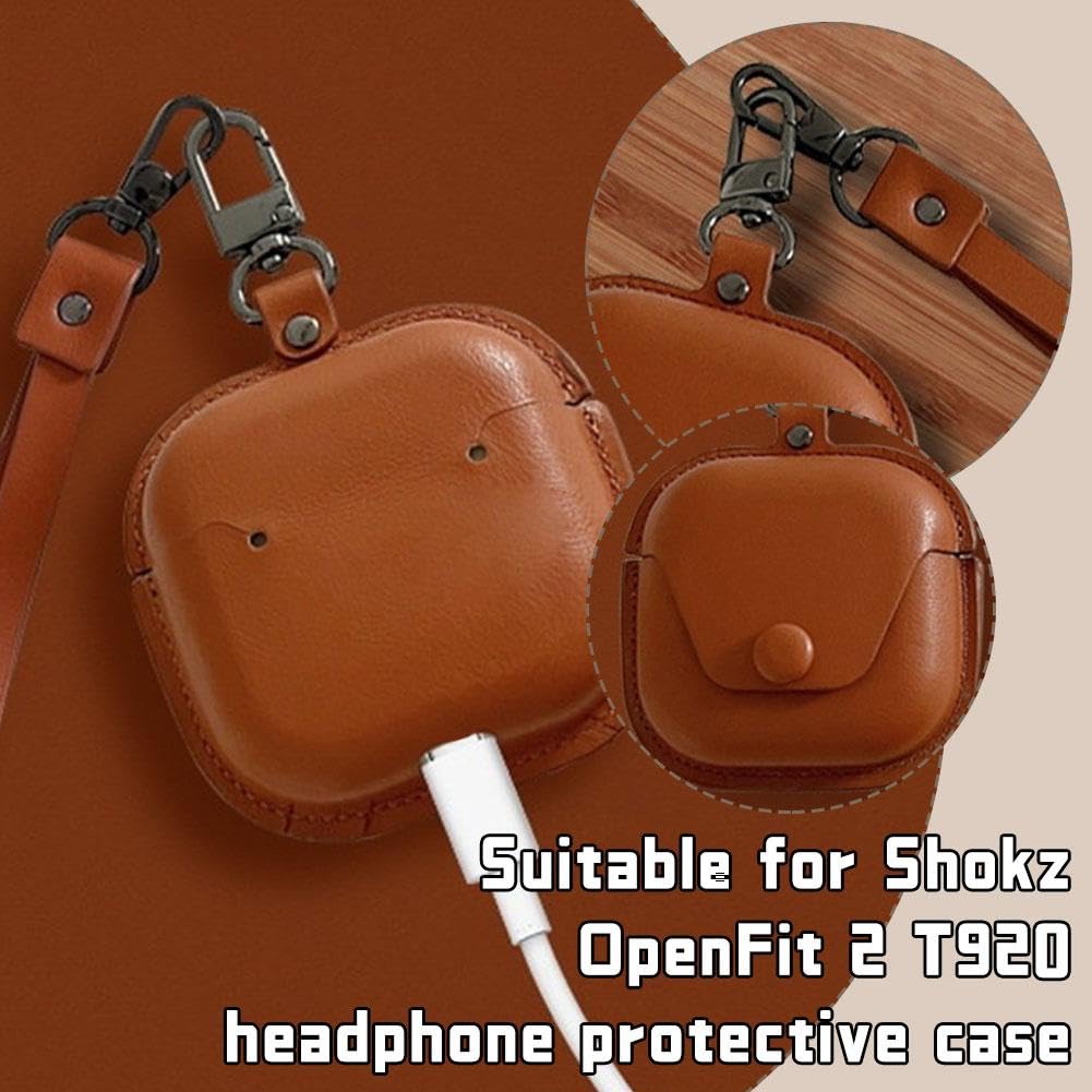 SHOKZ OPENFIT 2 レザーケース付き Amazon.co.jp: Shokz (ショックス) OpenFit 2 オープンイヤー