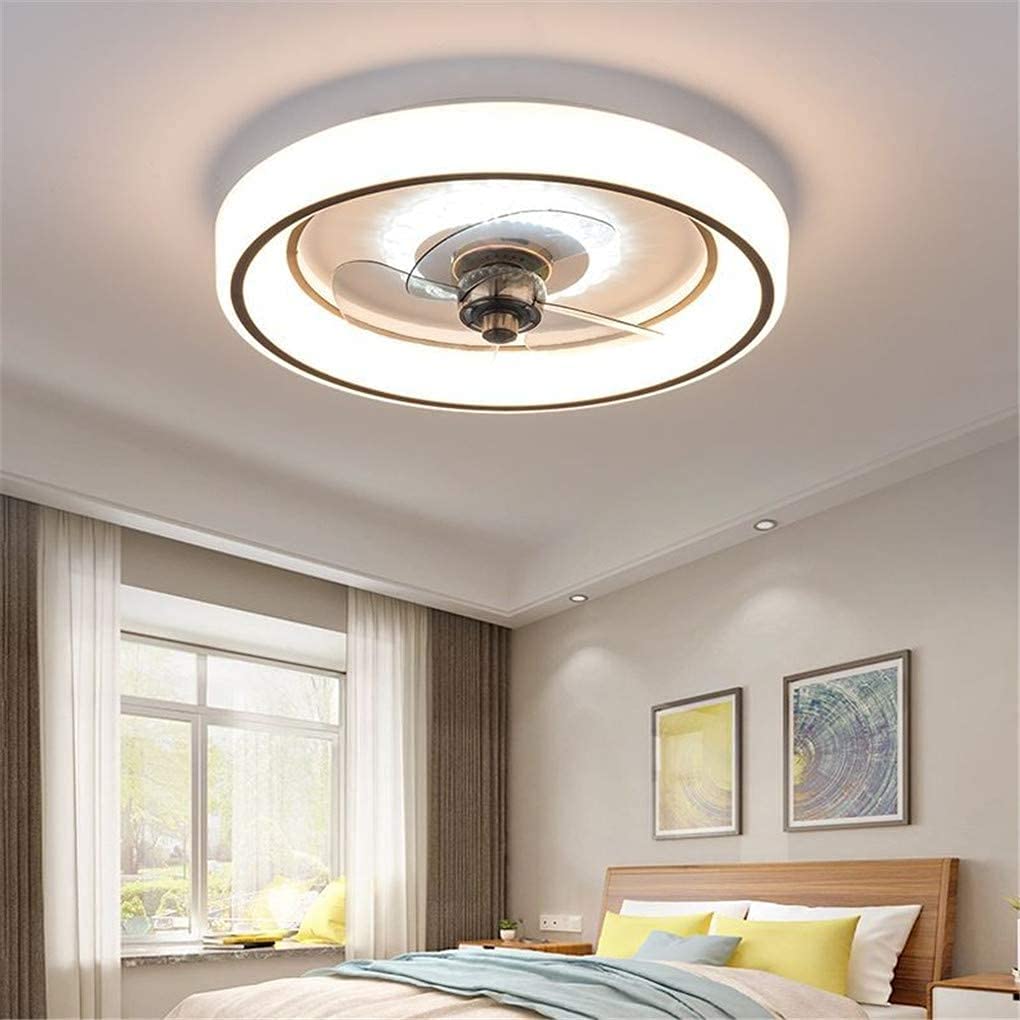 Ventilateur de plafond profil bas LED pour pièces basses sans encombrement