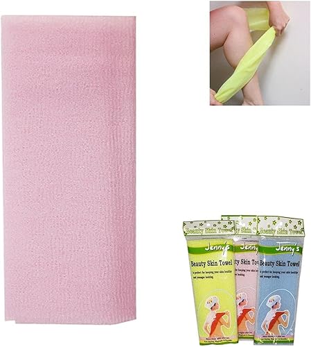 6 nuevas toallas japonesas de belleza para la piel, exfoliantes para el cuerpo, de nailon