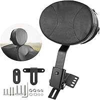 Vista 9 de Respaldo de conductor ajustable para motos con acoplamiento Compatible con para Harley Touring Road King Street Glide Road Glide Electra Glide