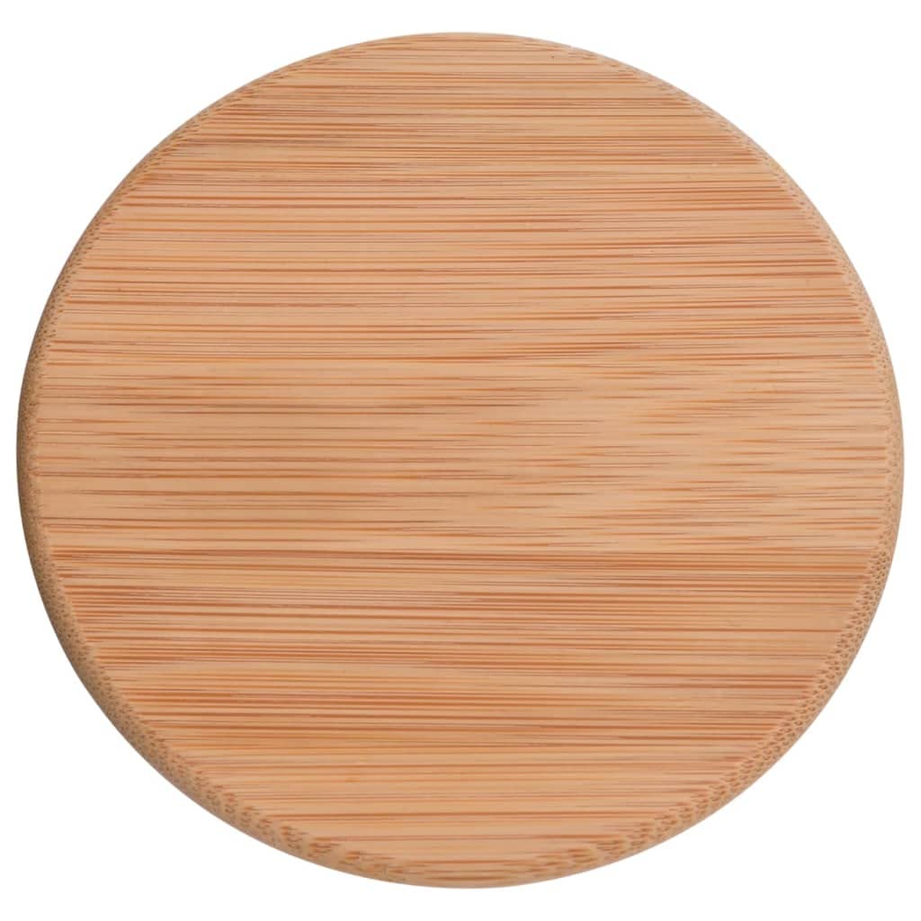 Tarros De Almacenamiento De Vidrio con Tapas De Bambú, Diseño Transparente y Cierre Hermético, botes cocina almacenaje, recipientes herméticos para alimentos, Transparente, 4 Unidades 1200 ml