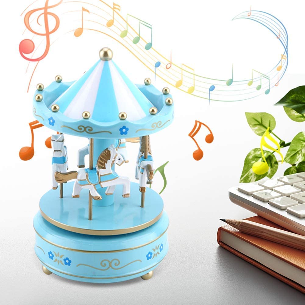 メリーゴーランド　オルゴール　クリスマス　ライト付き　回転木馬 Amazon | メリーゴーランド ライト付き 回転木馬 木製 音楽
