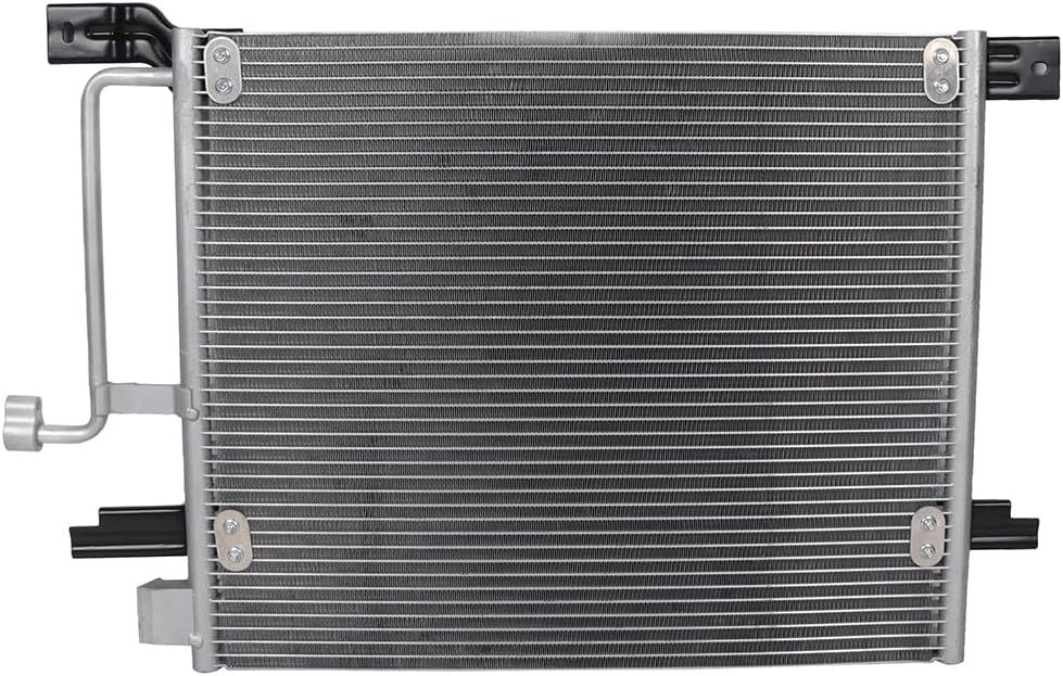 A/C AC Condenser Compatible with 2000-2003 for Dodge for Dakota Sport 3.9L 2004 for Dodge for Dakota SXT 3.7L 2002 for Dodge for Dakota SXT 3.9L Replaces 4929 74929 55055866AG CH3030187