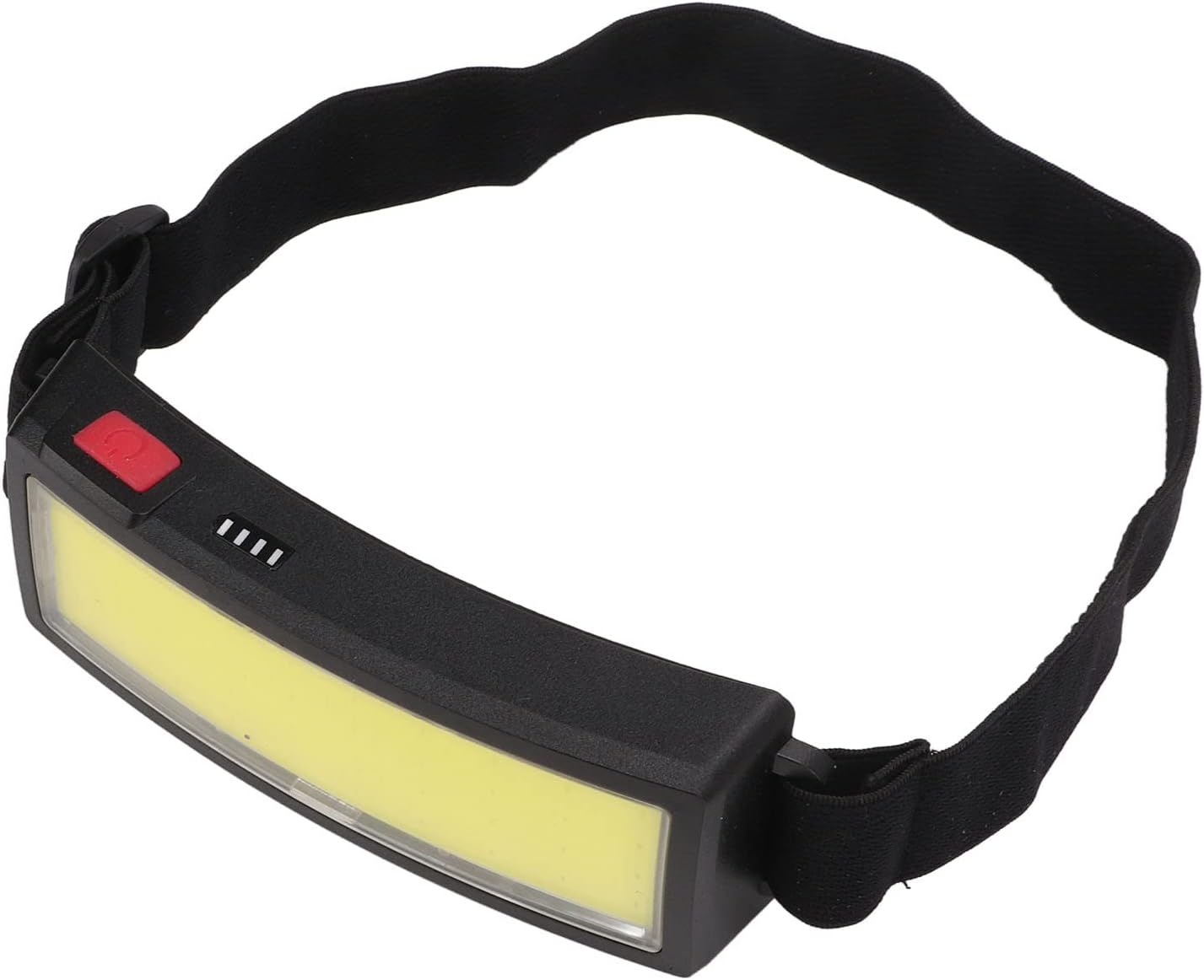 FILFEEL Ultra Lightweight Rechargeable LED Headlamp, IPX4 Head Light with Multiple Modes, USB Charging Helmet Lamp for Outdoor Camping, Fishing, Running and Daily Use