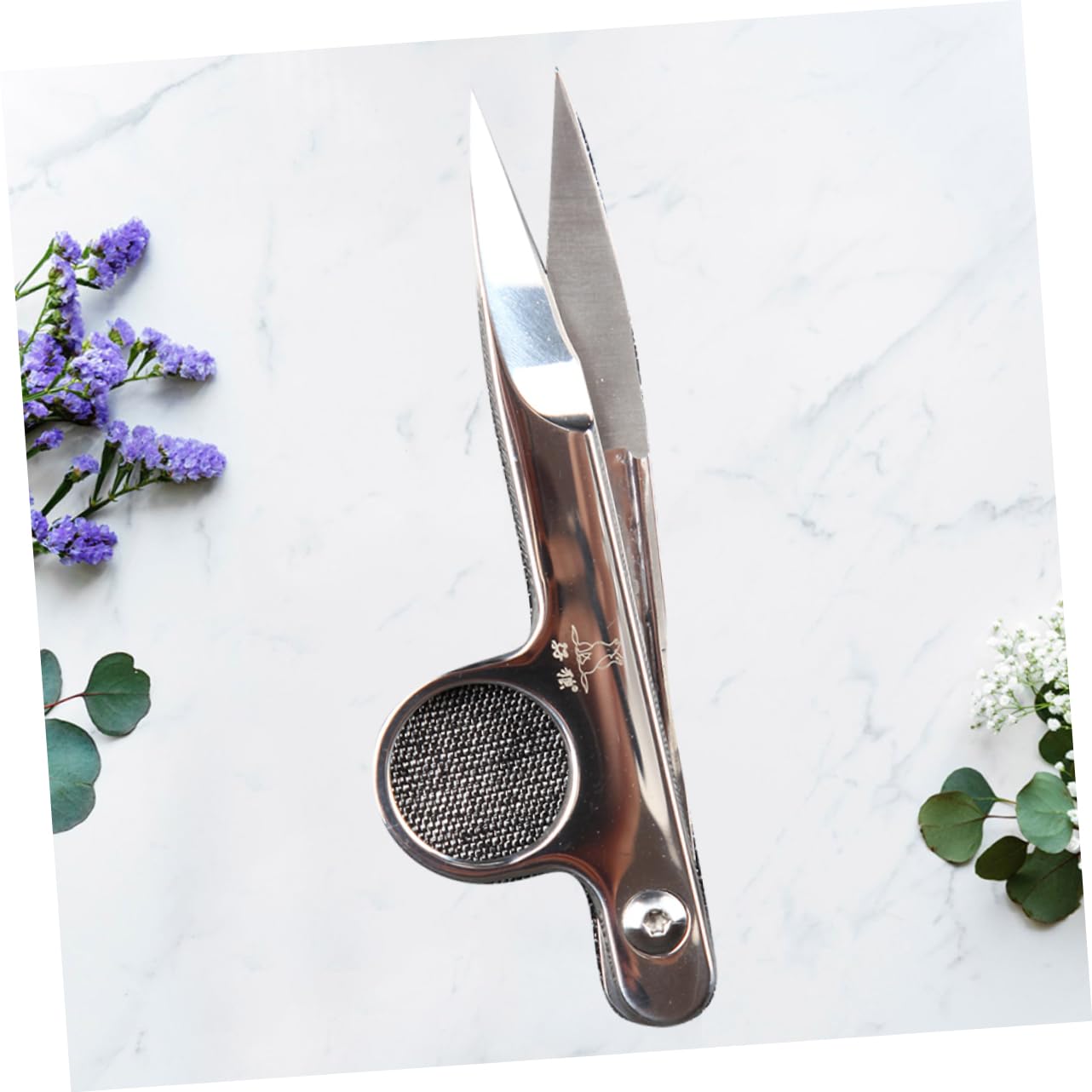EXCEART 3stücke Edelstahl Fadenschneider Förmige Fadenschere Für Sticken Und Nähen Tragbar Komfortabler Griff Langlebig Und Praktisch Für Stoffe Und Handarbeiten