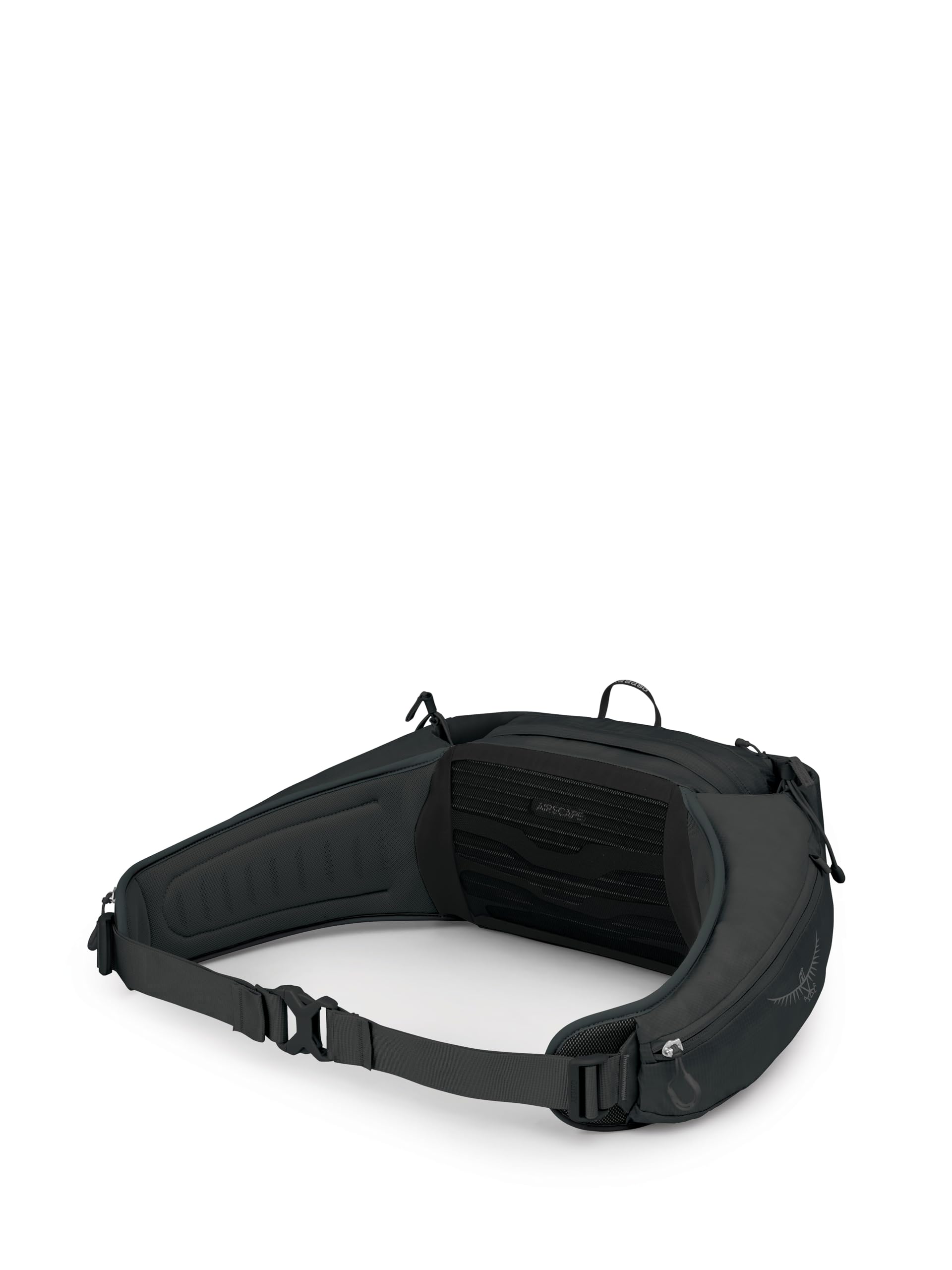 Osprey Talon 6L Herren Lendenwirbel-Wandergürteltasche, Schwarz/Kohlegrau, erweiterte Passform, Schwarz/Kohlegrau, Einheitsgröße, Wandergürteltasche