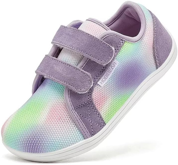 HOBIBEAR Kids Wide Barefoot Shoes for Boys Girls Outdoor Trail Ru...