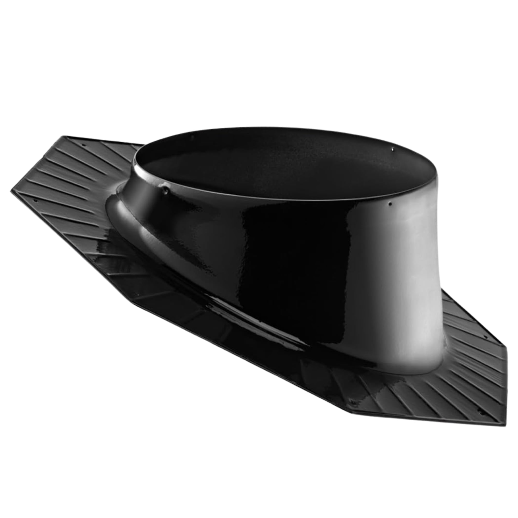 Solatube® 10-Inch Pitched Roof Flashing – Durable Zinc-Aluminum Base for 160 DS & 160 ISn Models – Weather-Tight Seal for Sloped Roofs (Skylight