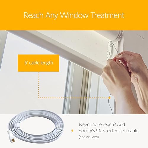 Miniatura 3 de Somfy Cargador para motores sin cables V2  Alimenta batería externa  Compatible con Sonesse 3040 y Altus 28  Conector de 3 pines  Indicador LED
