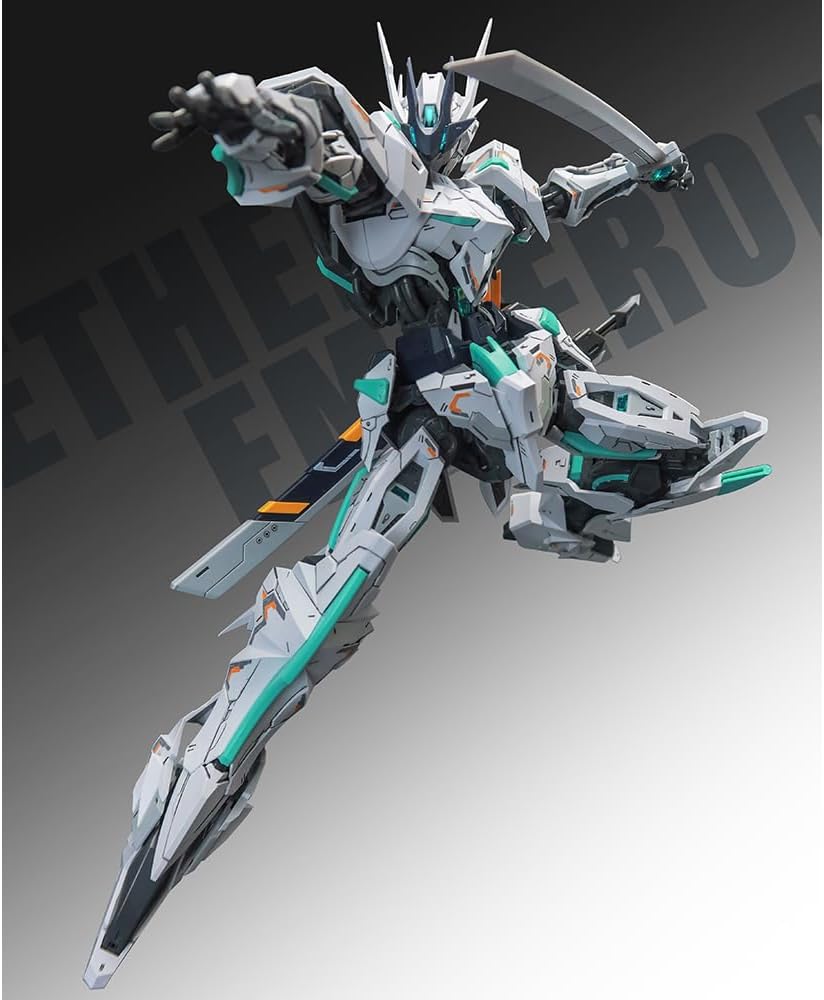 LEBOO 1/100 Plastic Action Figures Kit, SNAA YR-05 Emperor of the Underworld, Easy to Assemble Articulated Pre Painted 8.8 inch Collectible Model