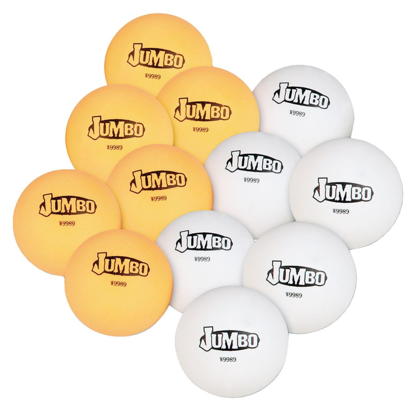 S&S Worldwide Jumbo 2.2 inch Table Tennis Balls (Pack of 12)