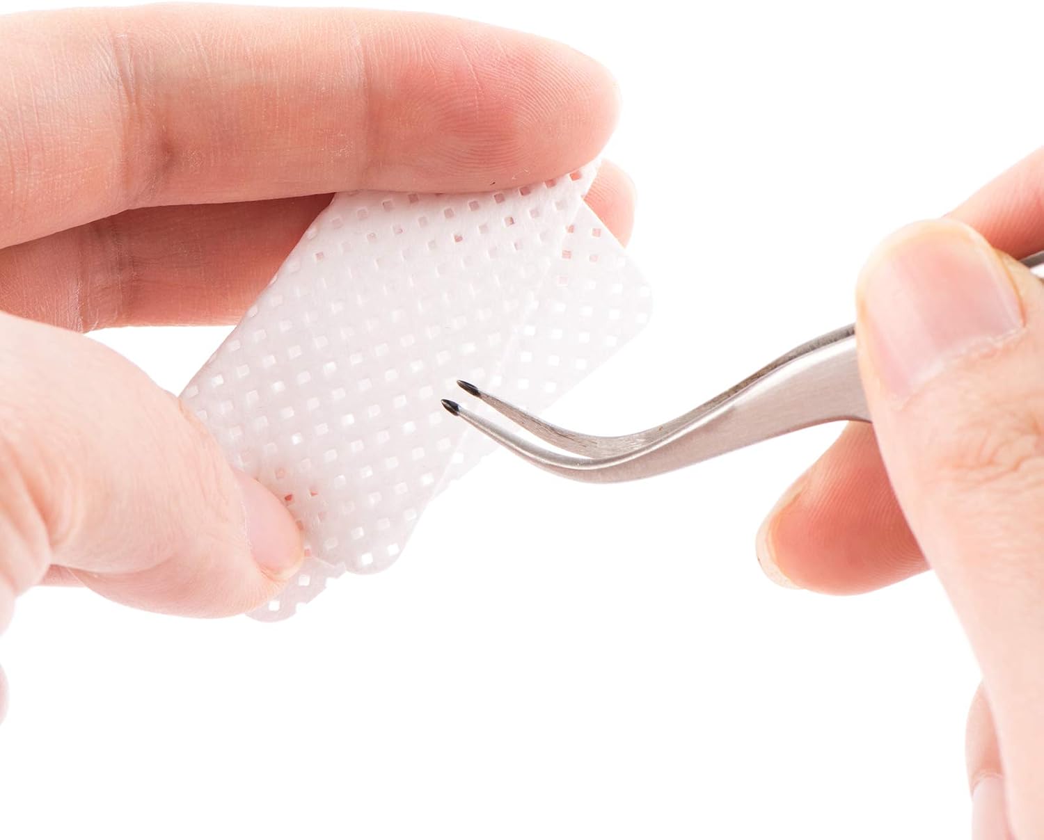 Lint Free Nail Wipes, 600 PCS Lash Extension Glue Wipes, Glue Wiping Pads image 4