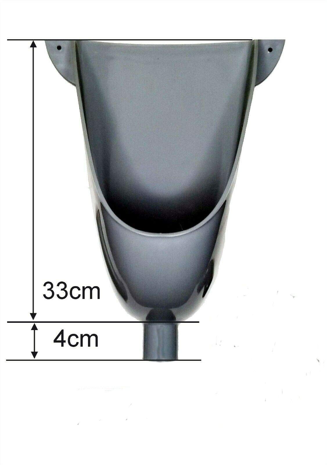 Pissoir Per Orinatoio, In Plastica Con Tubo, Semplice E Senza Acqua, Per Giardino, Campeggio, Cantina, Cantiere, WC (blu - 12