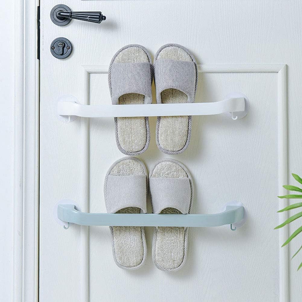 Towel Rack Multifunctional Pp Towel Rack, Shoe Rack, Kitchen Pot Holder with Hook Shower Towel Rack/Blue