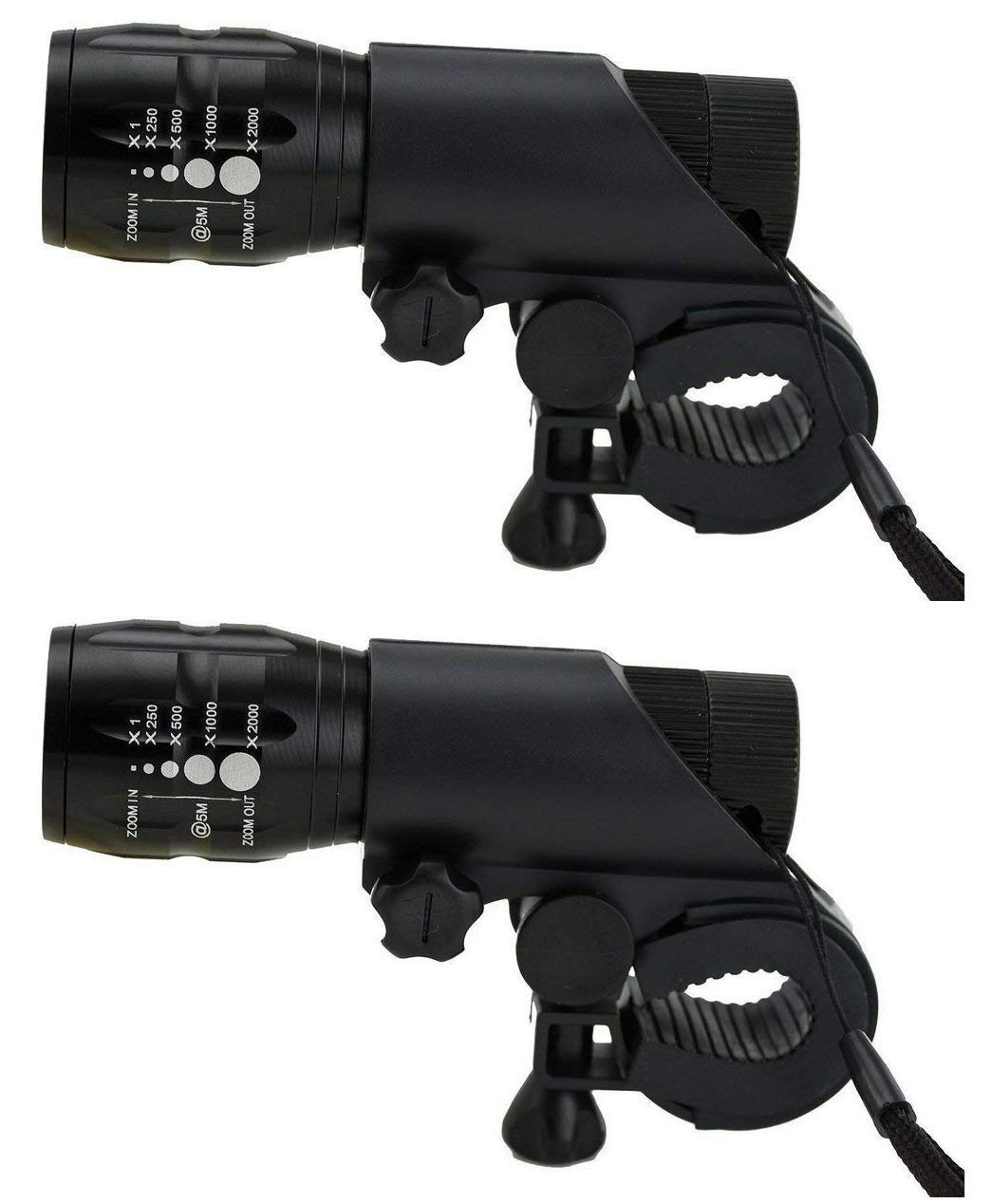 Lista Zoomable 3 Mode Bicycle Headlight Led Flashlight Front Bicycle Bike Light Lamp Mount Torch, Holder Clip Mount (Set of 2) (B09F3LX2CW) Amazon Price History, Amazon Price Tracker