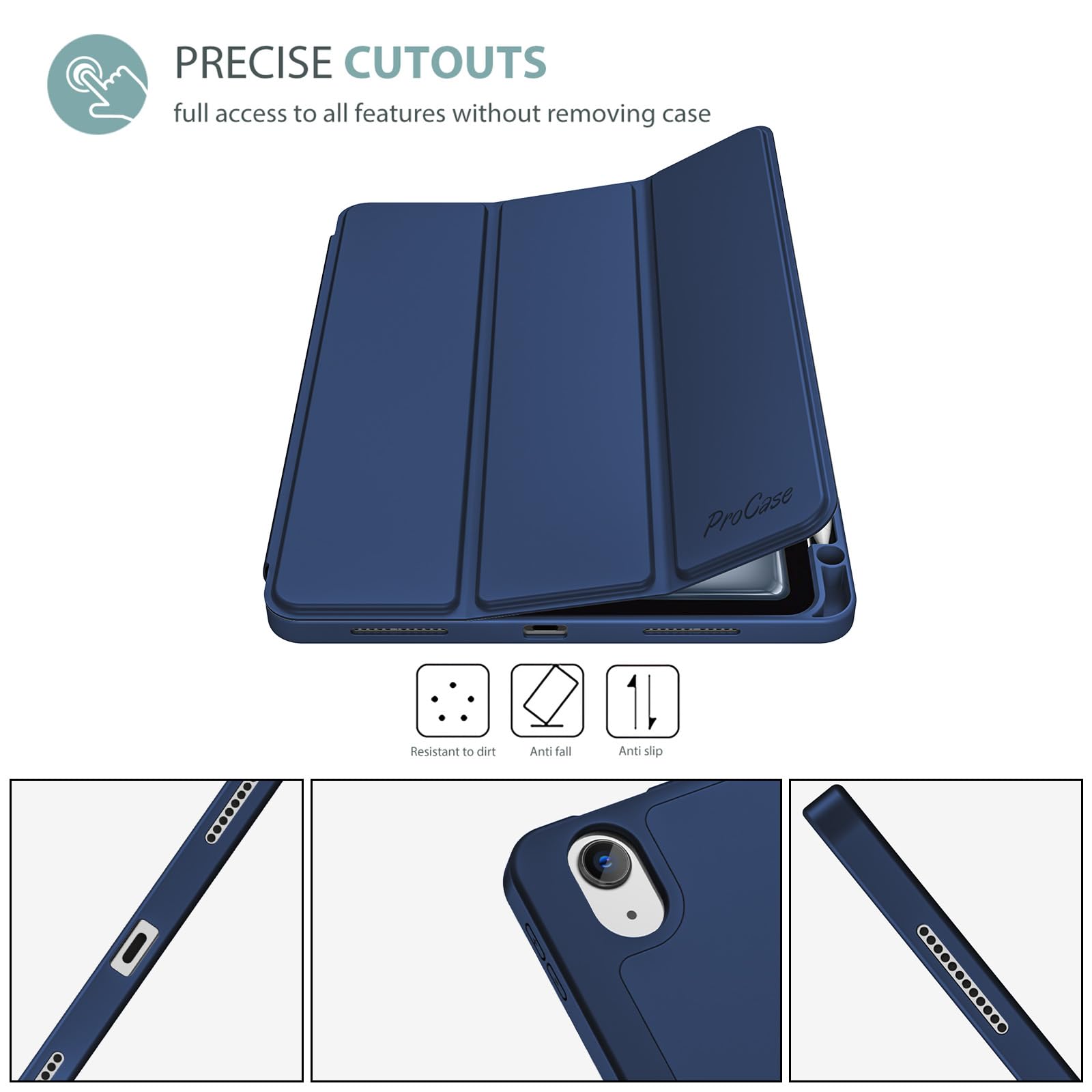 Amazon.com : ProCase for iPad Air 11 Inch Case M4/M3/M2, Air 5th