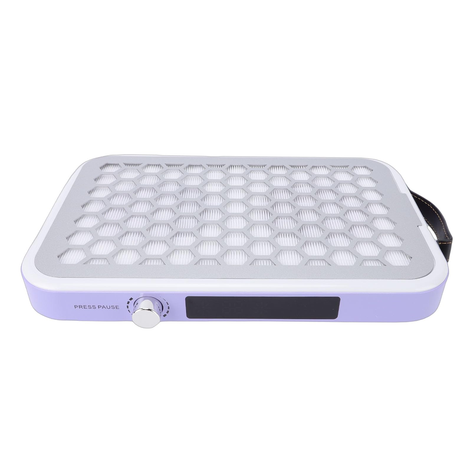 Aspirador de Polvo para Uñas Potente 4500 RPM, 10 Velocidades Ajustables con Filtro Reutilizable, Colector Compacto y Silencioso fit for Manicura Acrólica y Gel (Enchufe UE)