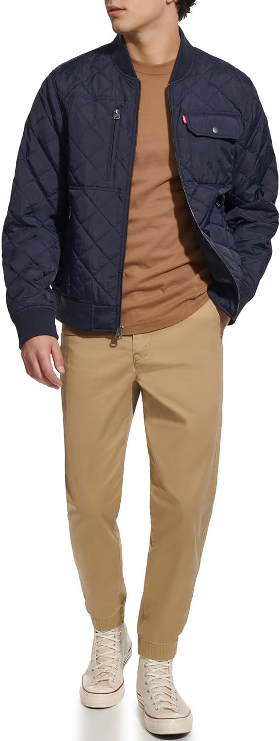Levi's Men's Levi's Men's Diamond Quilted Bomber Jacket