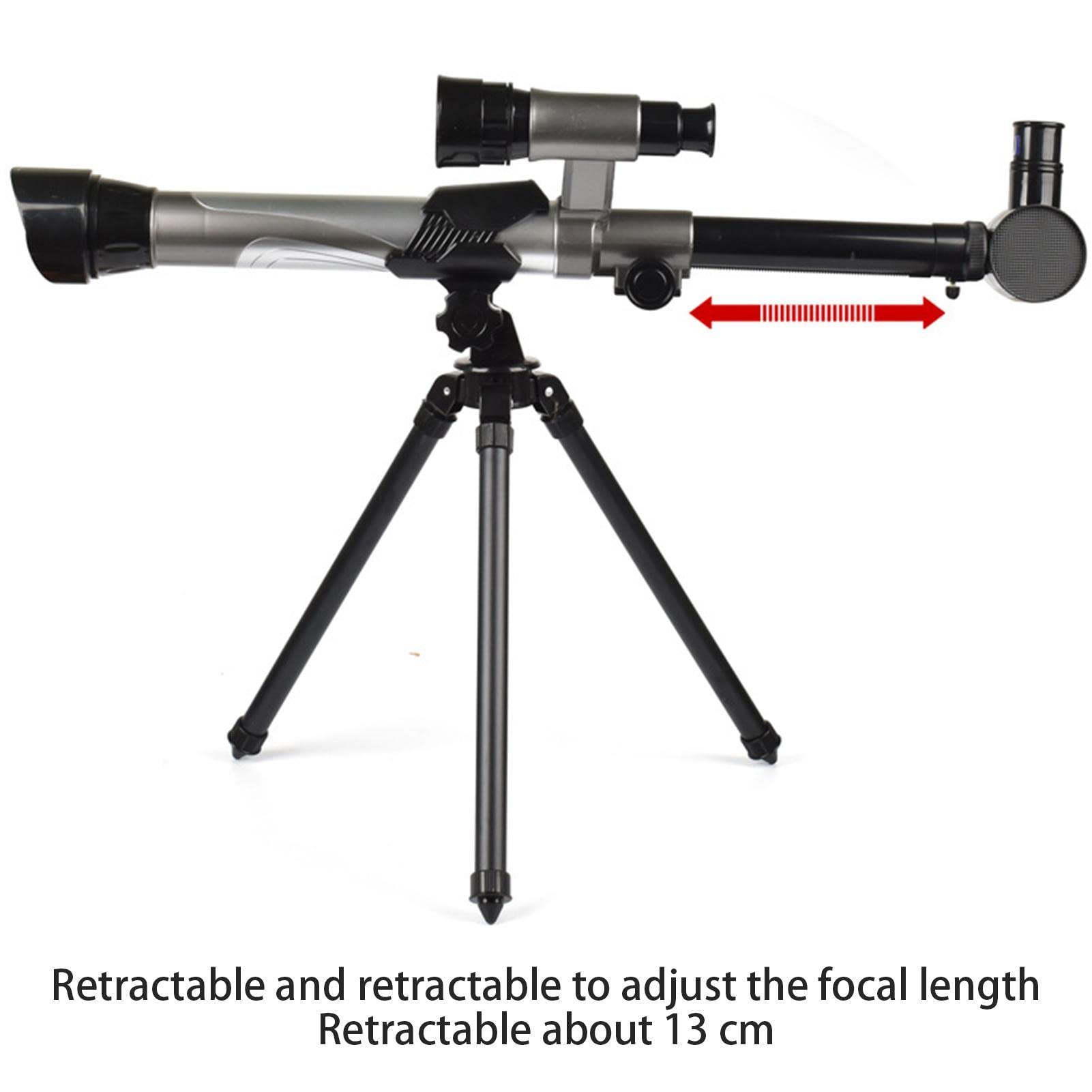 Télescope d'astronomie pour Enfants - Télescope réfracteur avec trépied - Jouet d'exploration Scientifique et pédagogique pour Enfants débutants
