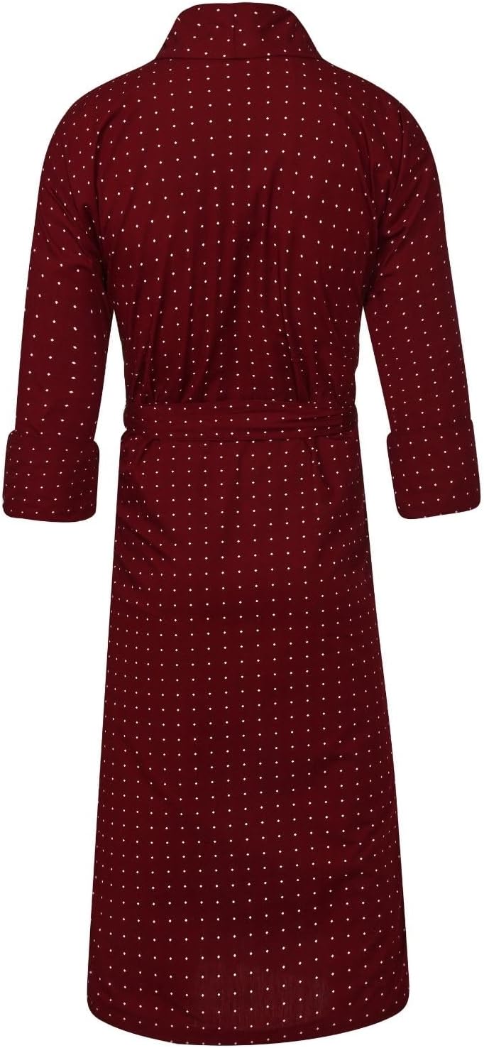 Bown of London Lightweight Men's Robe - Tosca Red
