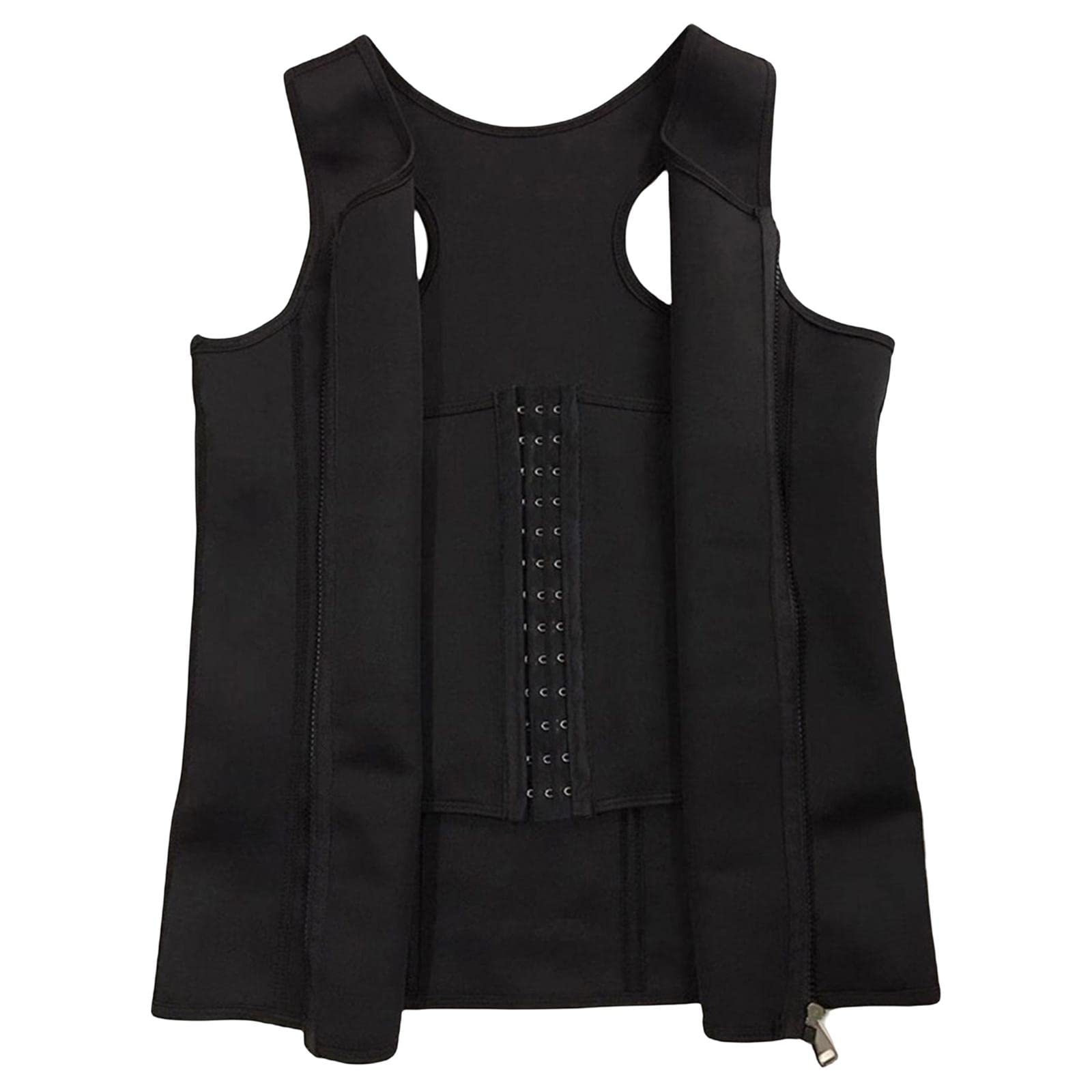 bnf men sauna sweat waist trainer tank top vest suit shaper belt corset m | clothing, shoes & accessories | womens clothing | intimates & sleep | shapewear