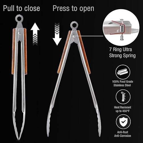 Vista 11 de Multiherramienta 5 en 1 para barbacoa, plegable y portátil, juego de herramientas de parrilla para barbacoa y campamento, juego de utensilios
