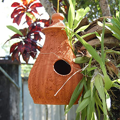 Nichoir suspendu argile nidification oiseaux et petits animaux - 4