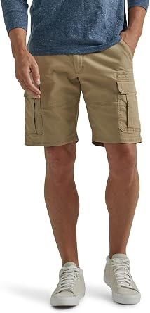 Wrangler Authentics Mens Classic Cargo Stretch Short